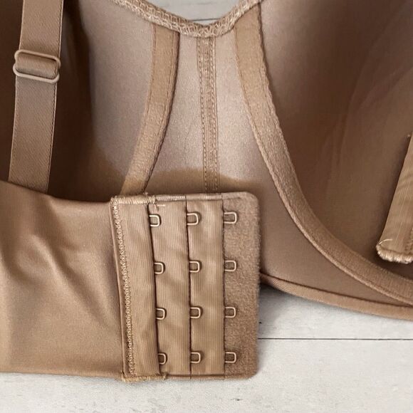 Maidenform Wireless Strapless Bra Women 38DDBeige ComfortGrip Convertible SE0015 - Picture 11 of 14